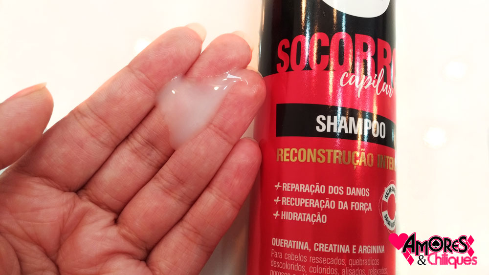 Socorro Capilar Salon Line resenha completa shampoo